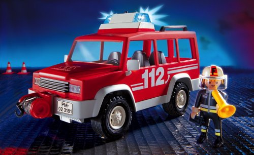 City Life Rescue Equipment Truck- Playmobil
