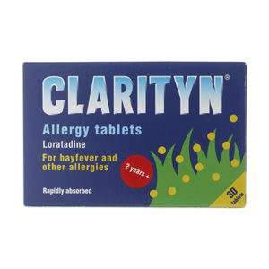 Clarityn Allergy Tablets can relieve allergic symptoms due to hayfever and other airborne allergies 