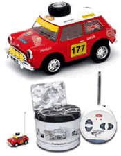 Classic British Mini Micro RC Car Monte Carlo