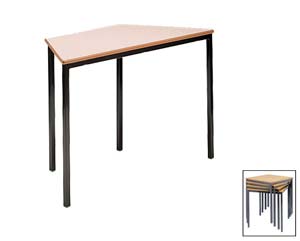Unbranded Classroom trapezoidal welded tables