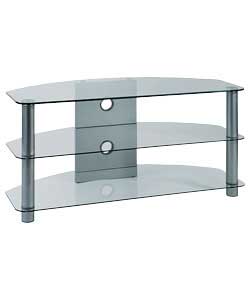 Clear Glass TV Stand