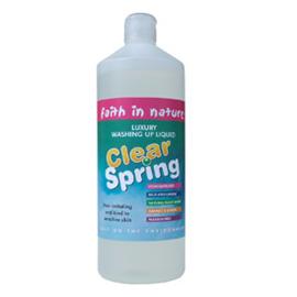 Unbranded Clear Spring Washing-up Liquid - 1l