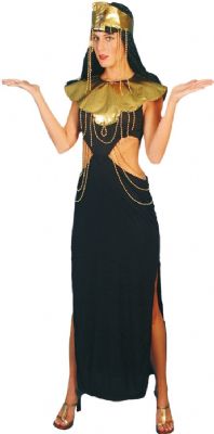 This Excellent Cleopatra Fancy Dress Costume Includes Beaded Dress  Collar and crown Headdress