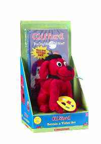 Clifford Beanie and Video Set