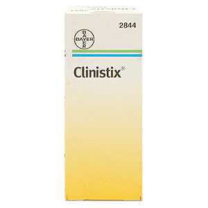Clinistix Reagent Strips provide a fast, convenient way of testing urine for the presence of glucose