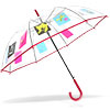 Stand out from the crowd with the Clippykit Dolly Brolly, simply customise it to fit your mood