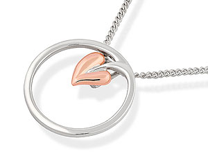 Unbranded Clogau-9ct-Rose-Gold-And-Silver-Tree-Of-Life-Pendant-And-Chain-184867