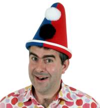 Clown Hat Spitz Asst Colours
