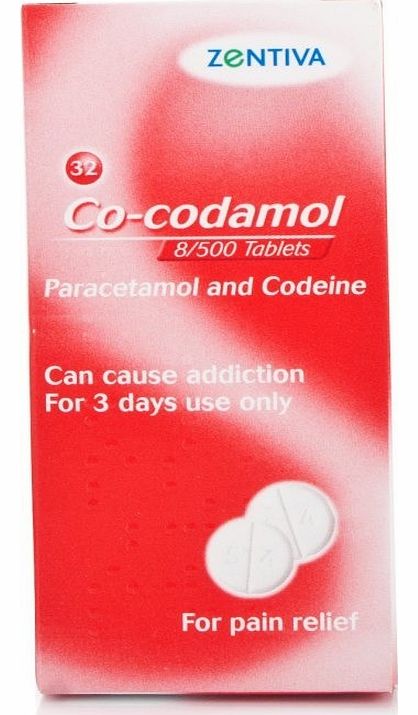 Unbranded Co-codamol 8/500mg Tablets