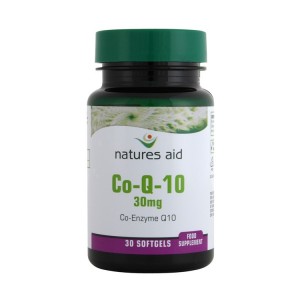 Unbranded CO-Q-10 30mg (Co-Enzyme Q10) 30 Capsules