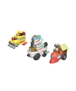 Zippy Operatives Operate Miniature Emergency Rescue Scooters. Race your friends with these crazy