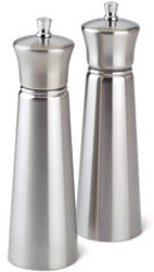 Cole and Mason Stainless Steel Pepper Mill MK  Made from high quality  brushed stainless steel For p