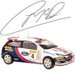 Colin McRae signed Ford Focus WRC 2001