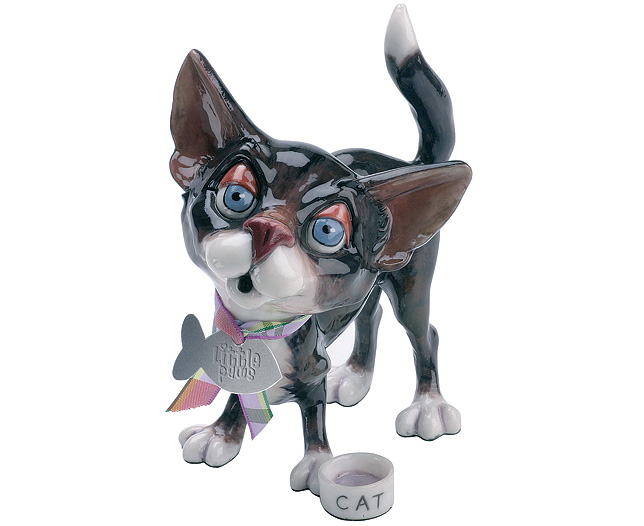 Unbranded Collectable Ceramic Cat - Cocoa - Personalised