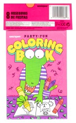 Colouring book for children - pack of 8