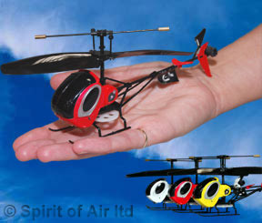 The next generation of indoor miniature helicopters  these superb models are ultra-stable in hover a