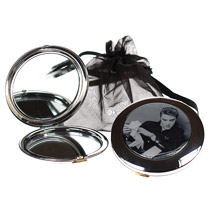 Great handy size compact mirror with pouch - keeping looking good!