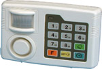 · Battery operated - no wiring · Control panel with PIR movement detector · 10m range with 89  an