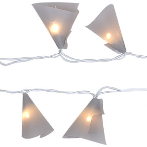 Cone Line Lights- Silver