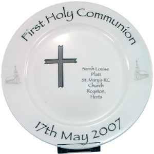 Unbranded Confirmation Communion Christening Plate