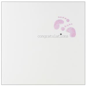 Unbranded Congratulations Pink Card