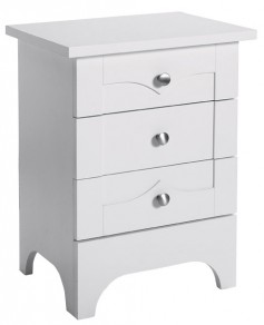 Unbranded Coniston 3-Drawer Bedside Table