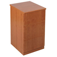 Dimensions: H 715 x W 400 x D 485 mm, Cherry Wood Effect, Finished Inside with an Apple Wood