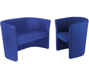 Classic tub seating. Ideal for reception, waiting 
