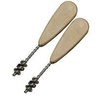 2 Piece. High quality 15mm and 22mm brushes with stiff Steel bristles for cleaning the inside of
