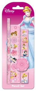Pencil set featuring your favourite Disney princess characters