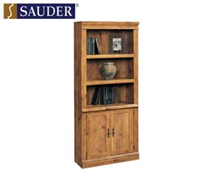 Unbranded Cottage home library bookcase with doors