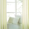 Unbranded Cotton Canvas Lined Tab Top Curtains