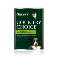 no artificial colours or preservatives in country choice rabbit, chunky quality meat in jelly. we co