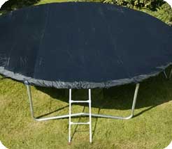 Cover and ladder set 10ft Trampoline. Protects trampoline from debris. Not waterproof