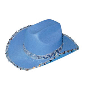 Cowgirl Trampas hat, blue