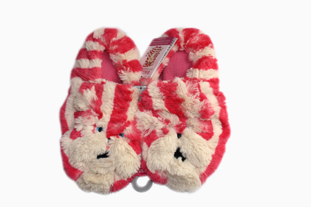 Unbranded Cozy Plush Microwaveable Bagpuss Slippers