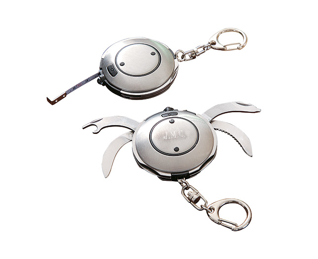 The Crab Keyring Multi-Tool. You can see why it