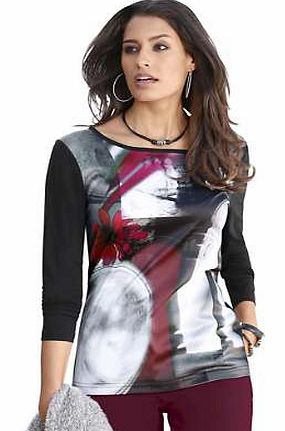 Unbranded Creation L Printed Top