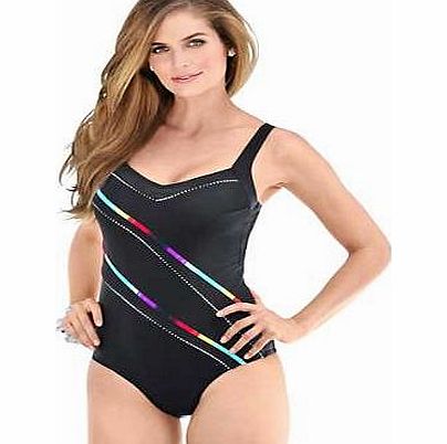 Unbranded Creation L Two Stripe Swimsuit