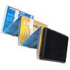 This inexpensive Personal Credit/I.D. Card Holder Alarm will remind you to keep your credit card or 