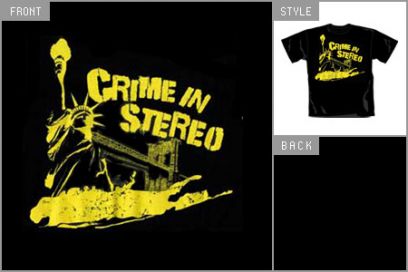 Unbranded Crime In Stereo (New York Punk) T-Shirt