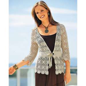 Unbranded Crocheted Cardigan