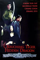 Crouching Tiger Hidden Dragon /Black Poster