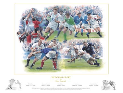 `Crowning Glory` by Peter Cornwell - a limited edition of 500 prints signed by Jason Robinson