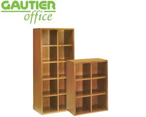 Unbranded Cubed bookcases sycamore