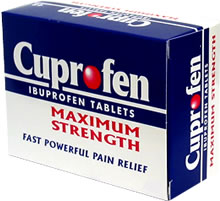 Cuprofen Ibuprofen Tablets Maximum Strength 24x
