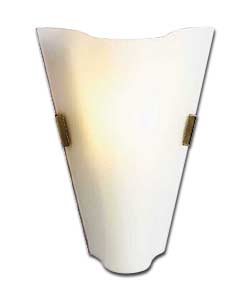 Curved Glass Wall Light