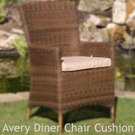 Specially made from acrylic cushions from Kingdom Teak are outstanding. They are filled with a