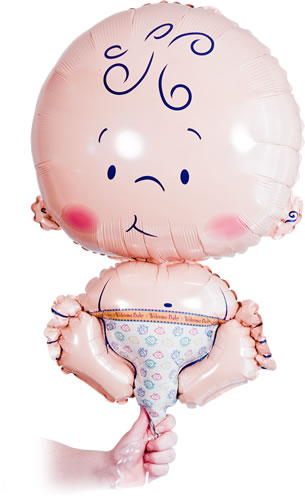 Unbranded Cute Baby Balloon