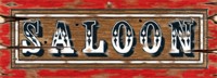 Cutout: Saloon Sign